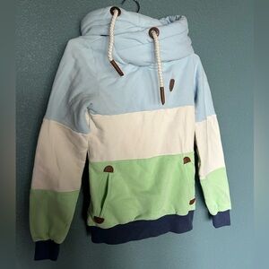 Turtleneck sweatshirt